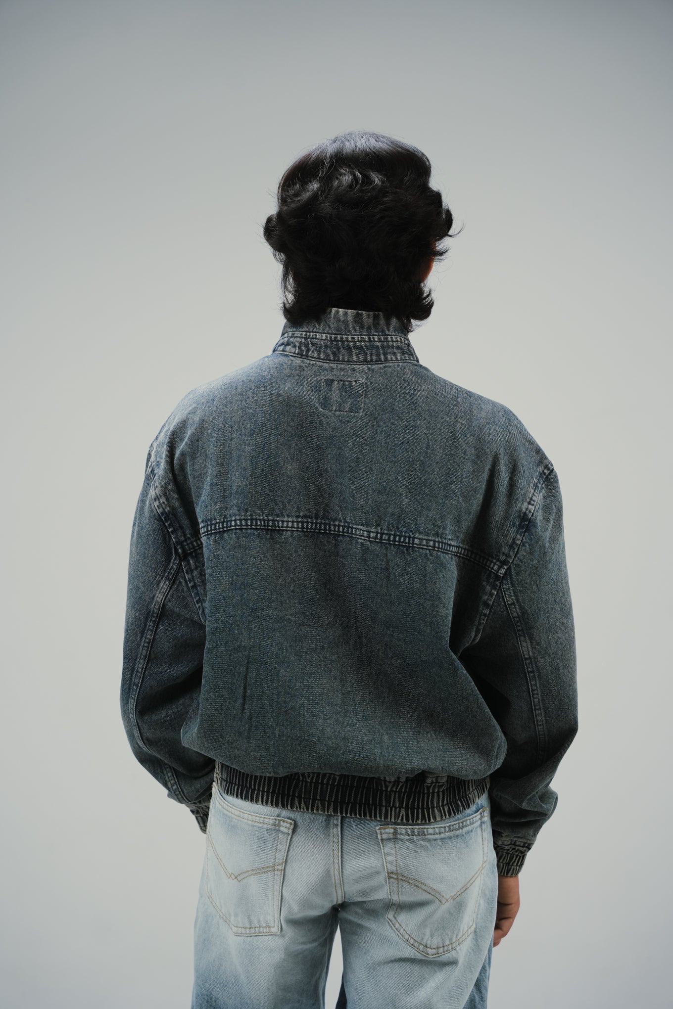 Blue Fade Quarter-Zip