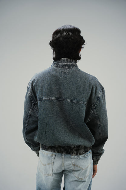 Blue Fade Quarter-Zip