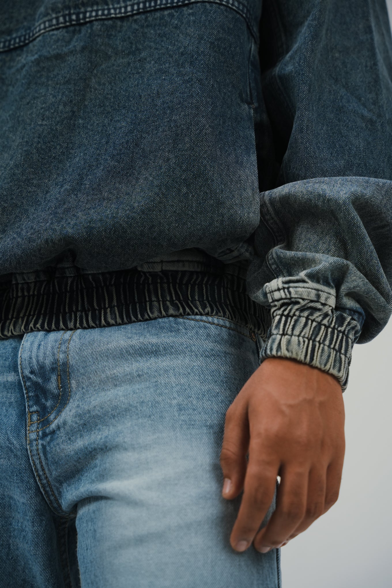 Blue Fade Quarter-Zip