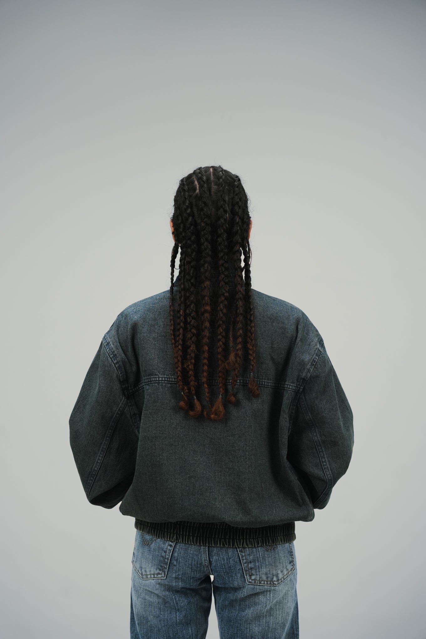 Deep Blue Fade Quarter-Zip