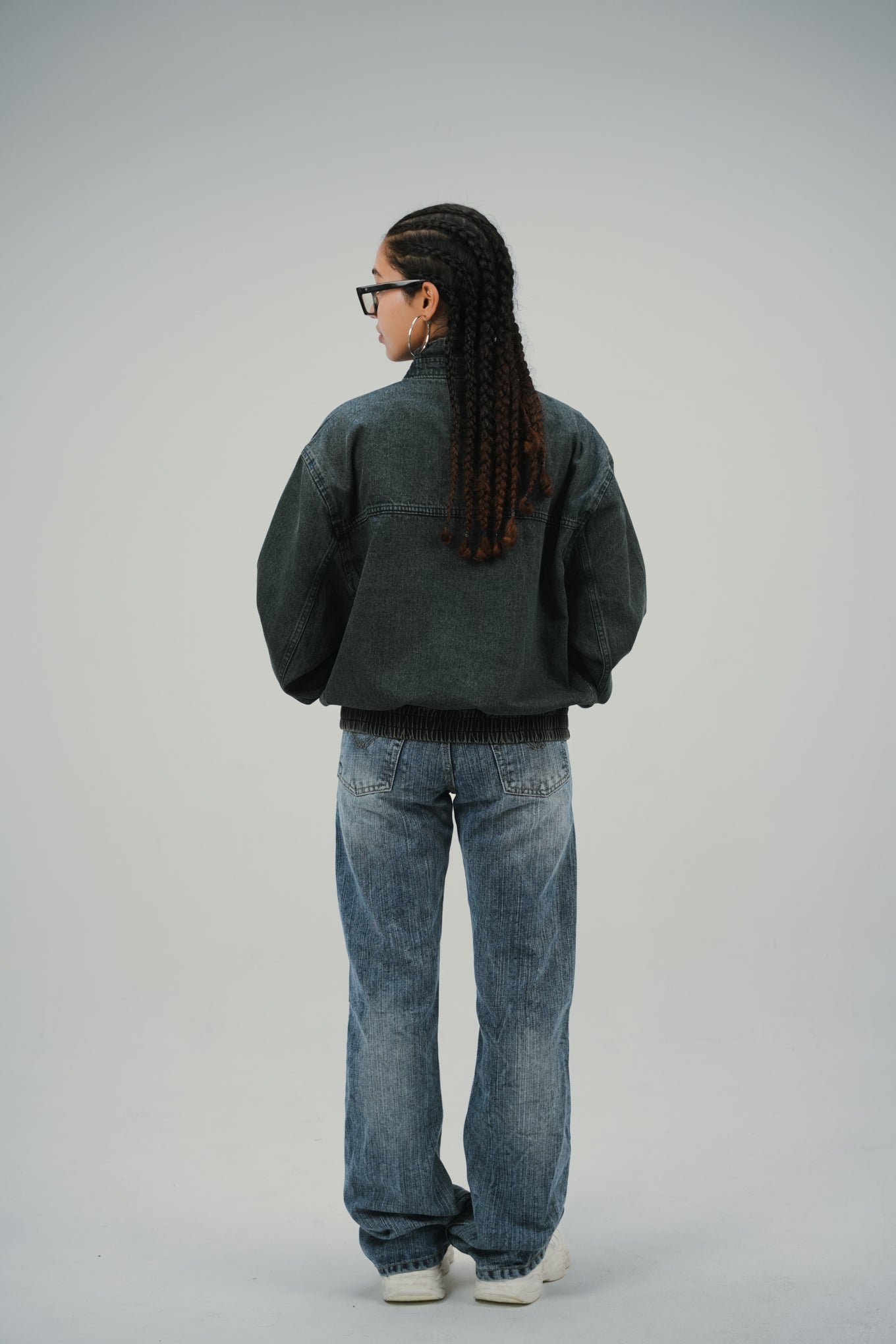 Deep Blue Fade Quarter-Zip