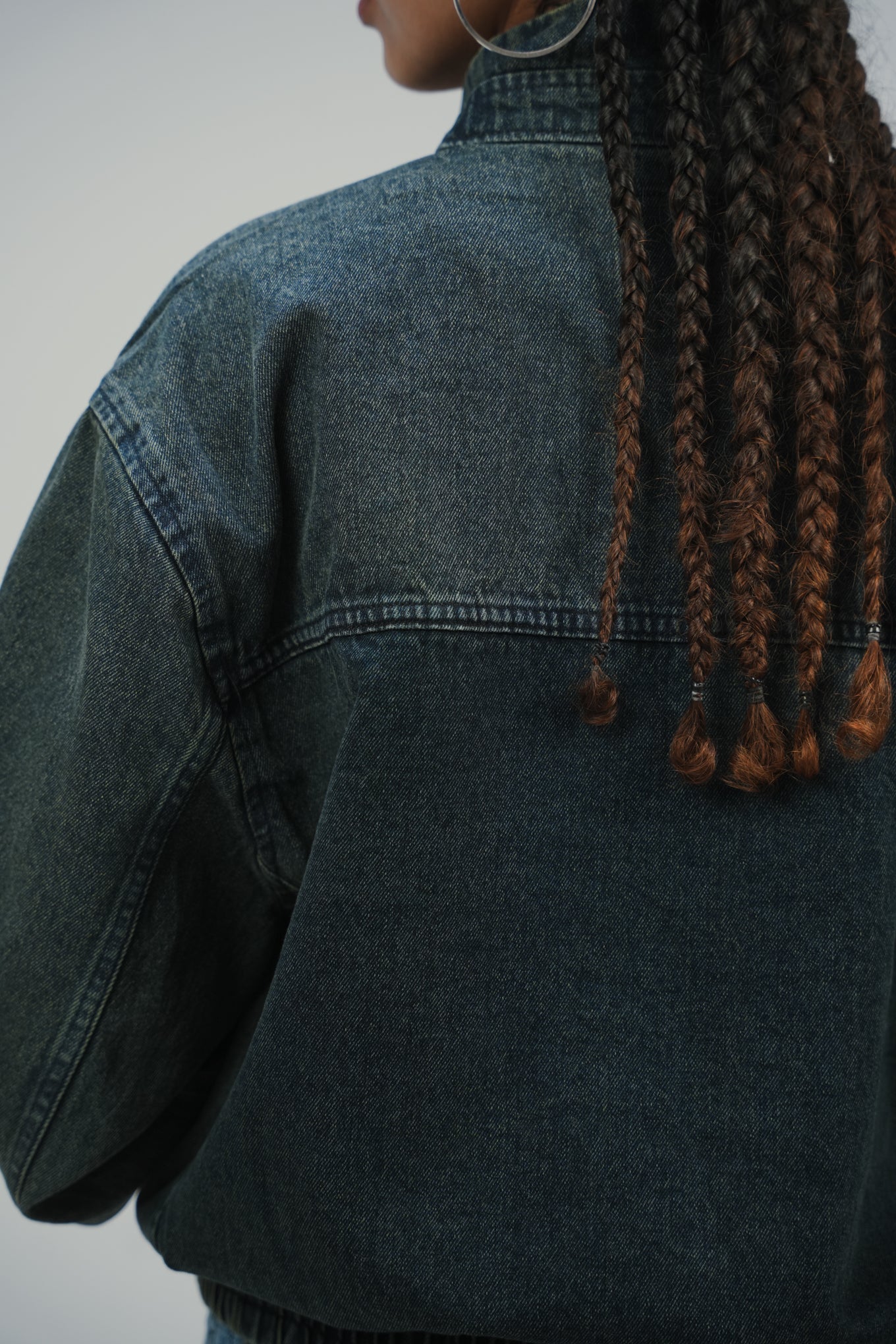 Deep Blue Fade Quarter-Zip