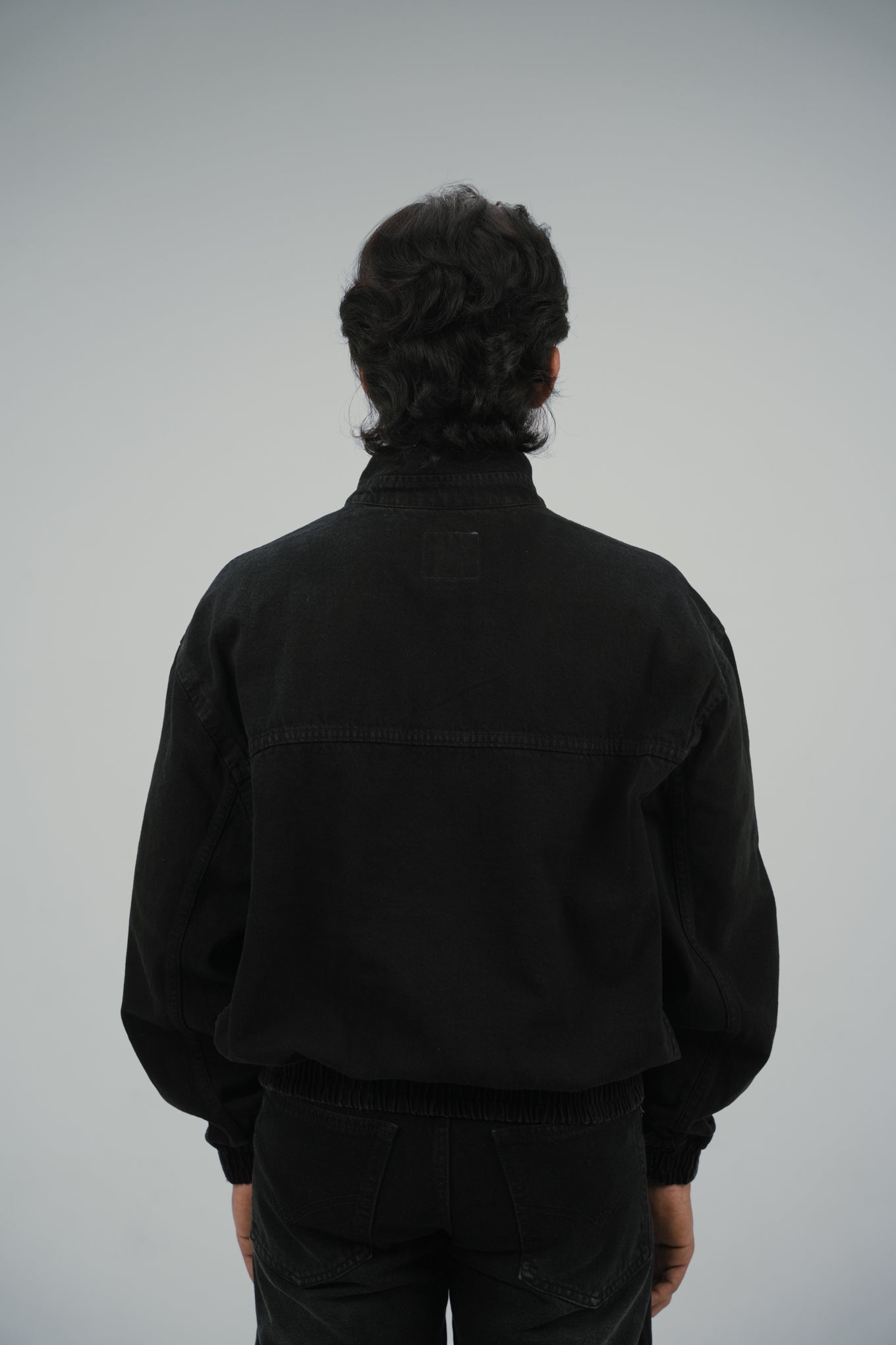 Black Fade Quarter-Zip