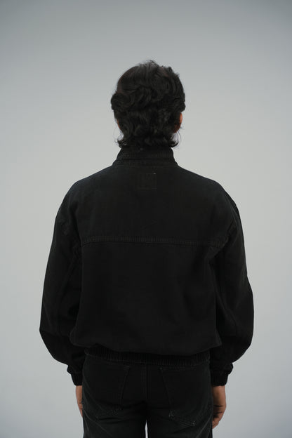 Black Fade Quarter-Zip