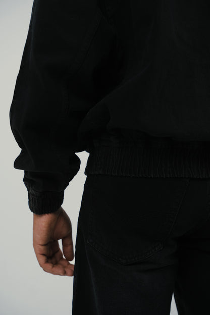 Black Fade Quarter-Zip
