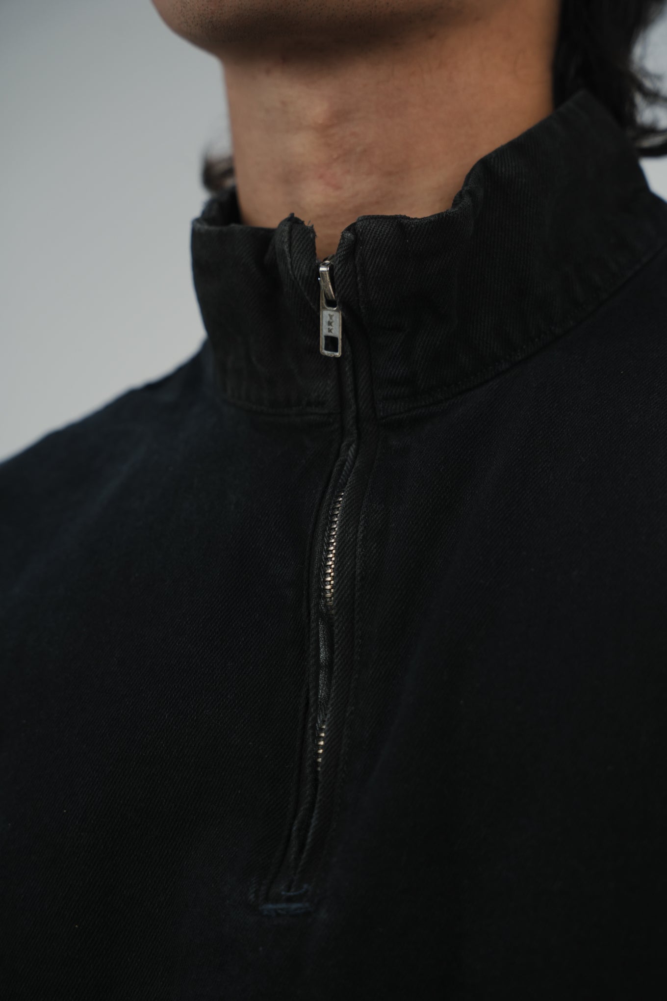 Black Fade Quarter-Zip