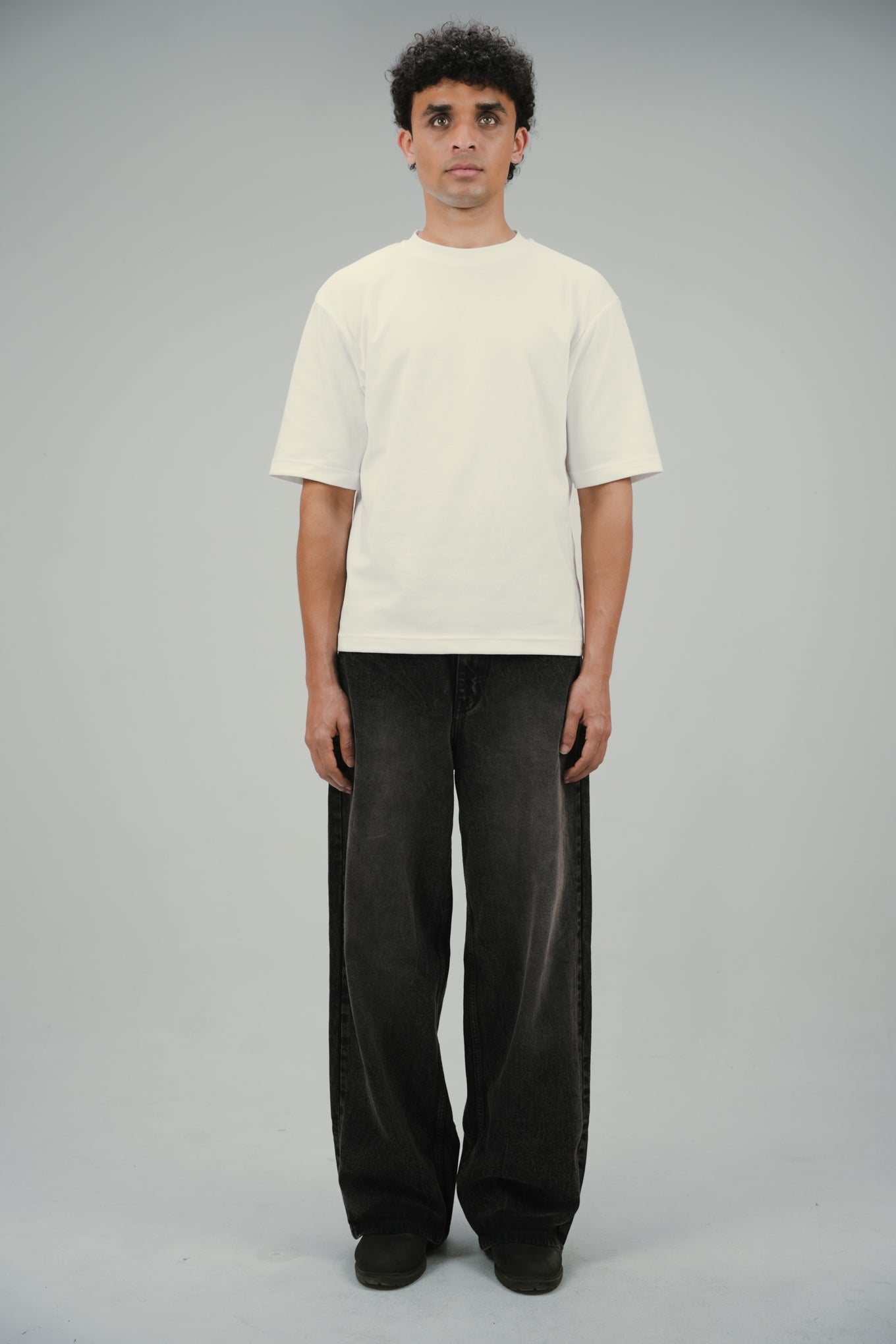 Carbon Black Baggy Jean