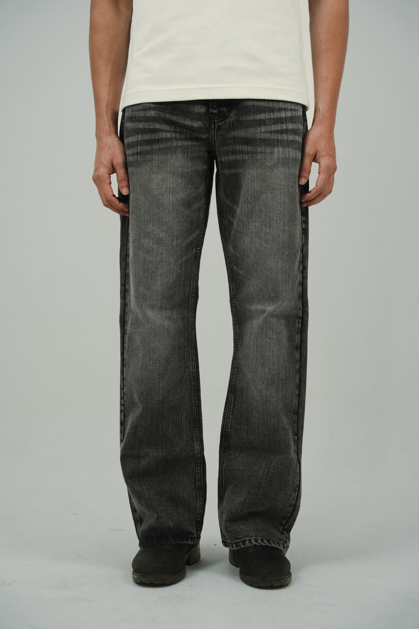 Ash Grey Bootcut