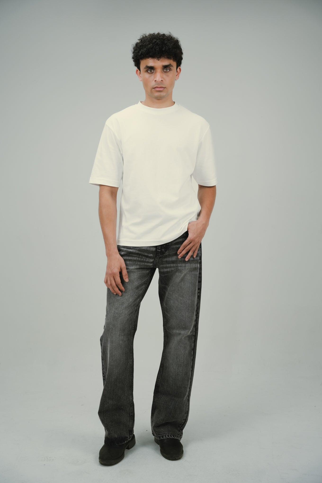 Ash Grey Bootcut