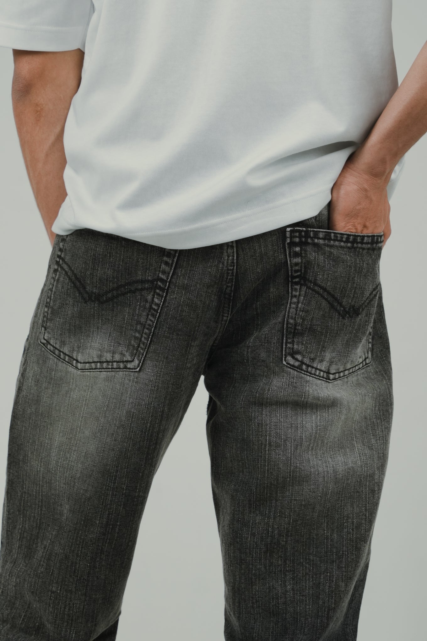 Ash Grey Bootcut