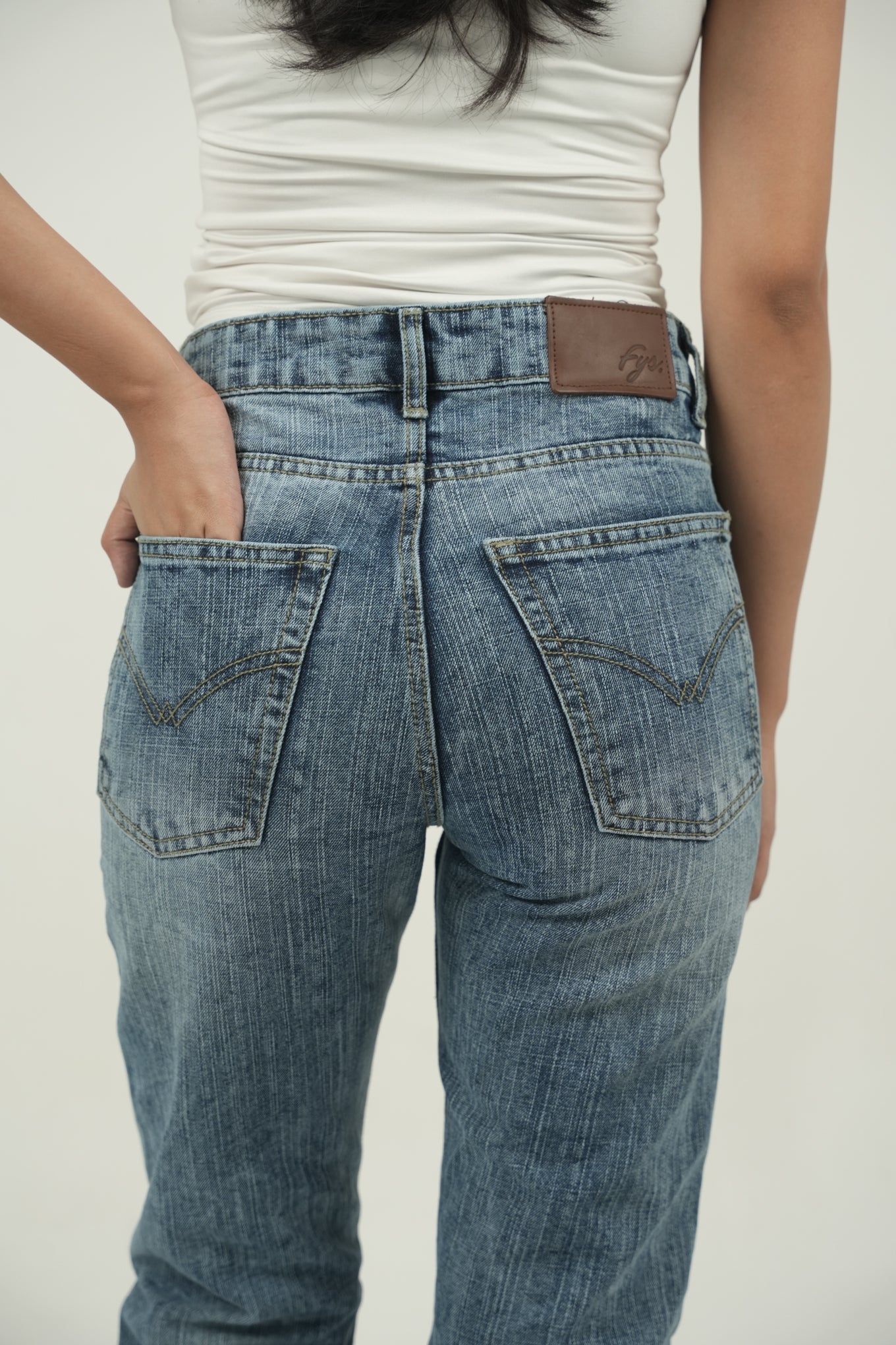 Vintage Blue Bootcut