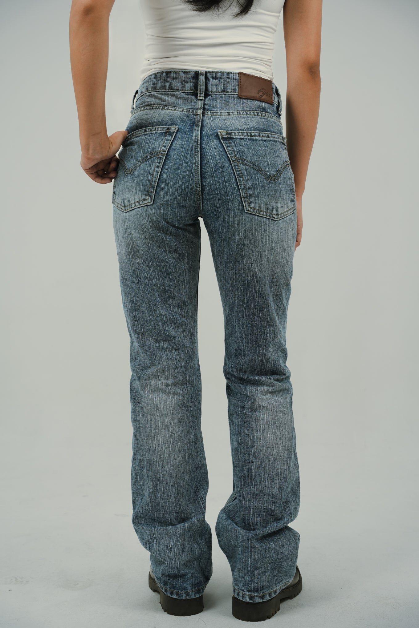 Vintage Blue Bootcut
