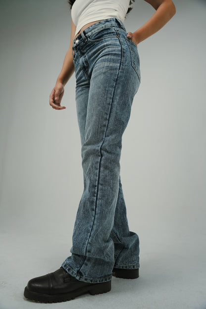 Vintage Blue Bootcut